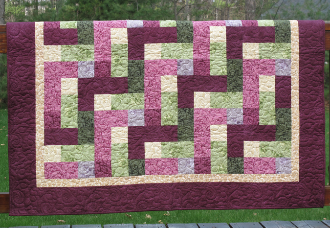 NEW: Mystic Garden Complete Quilt  Kit